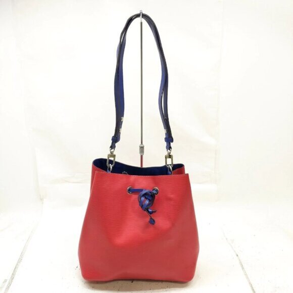 Louis Vuitton Neo Noe Red Epi Shoulder Bag 440-082625 - Picture 1 of 9